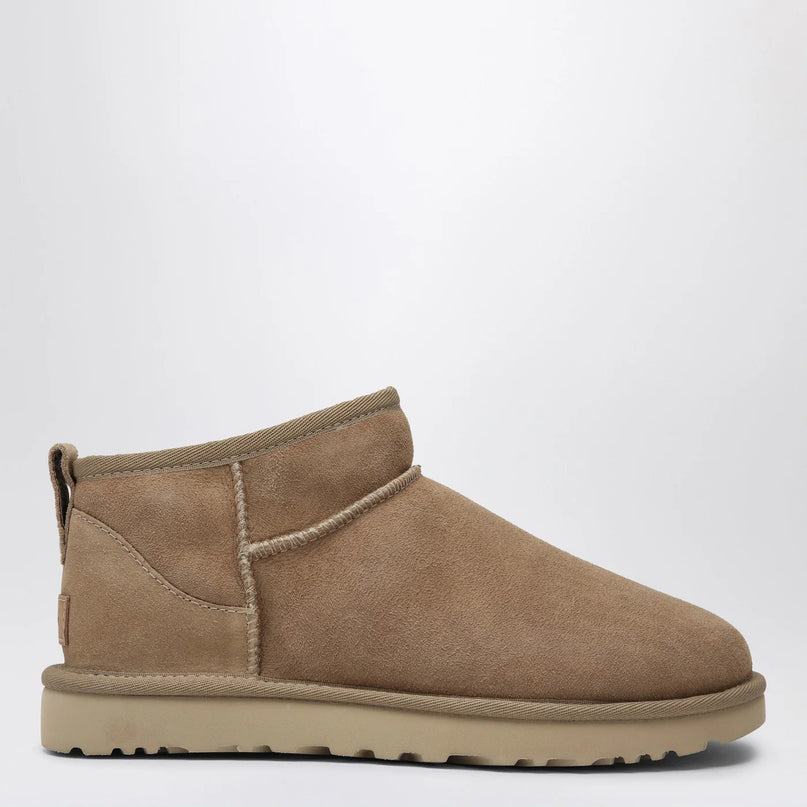 UGG Classic Ultra Mini ankle boots in sand