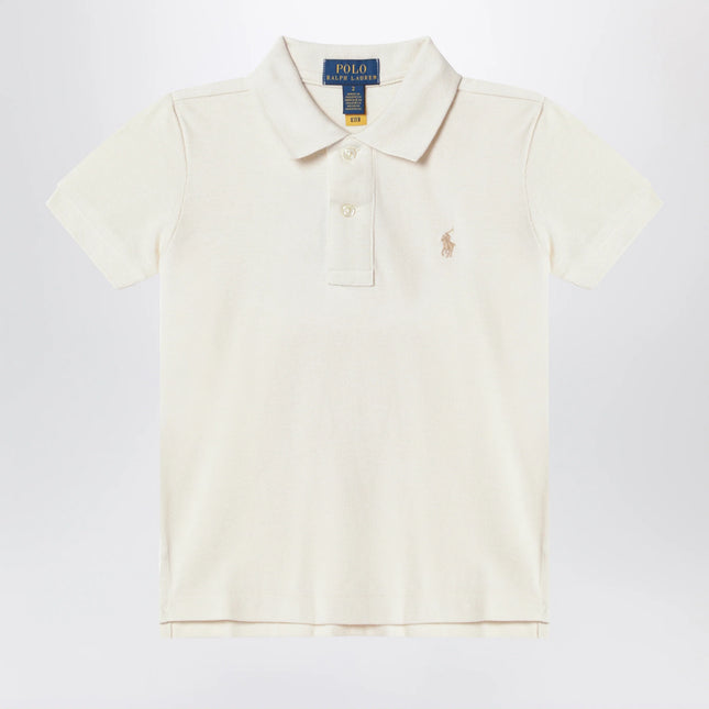 Polo Ralph Lauren Cream cotton polo shirt