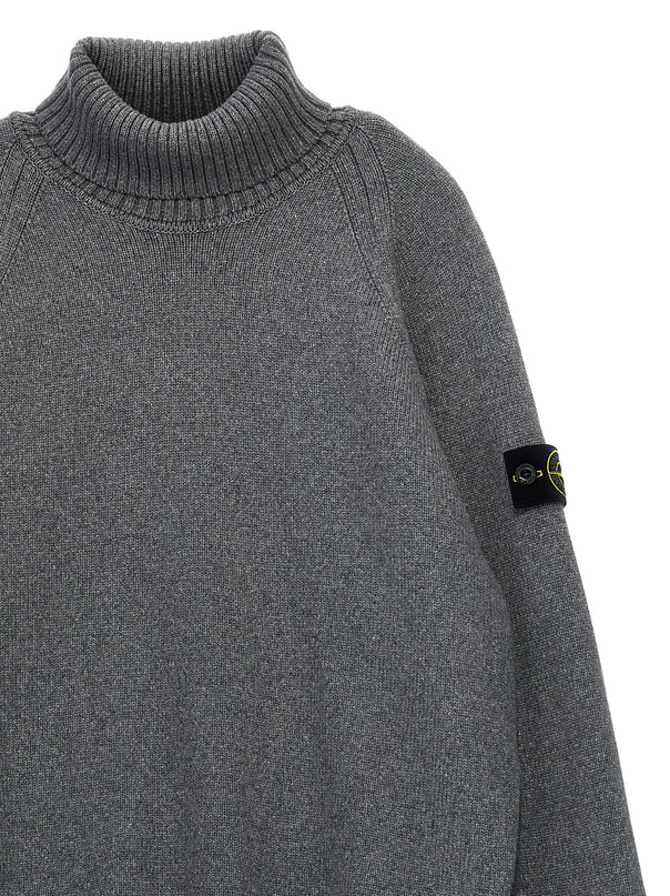 Stone Island Junior Logo Badge Sweater