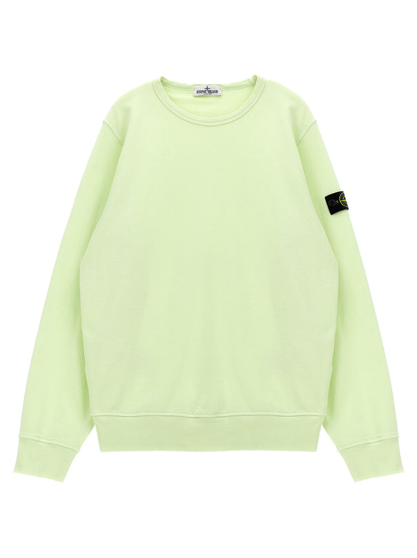 Stone Island Junior Logo Badge Sweatshirt