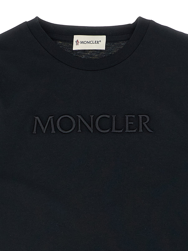 Moncler Enfant Logo Embroidery T-shirt