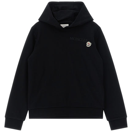 Moncler Enfant Logo Embroidery Hoodie