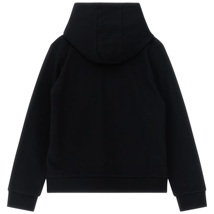 Moncler Enfant Logo Embroidery Hoodie