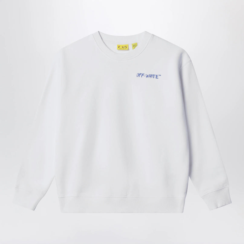 Off White Off-White™ White sweatshirt with logo print